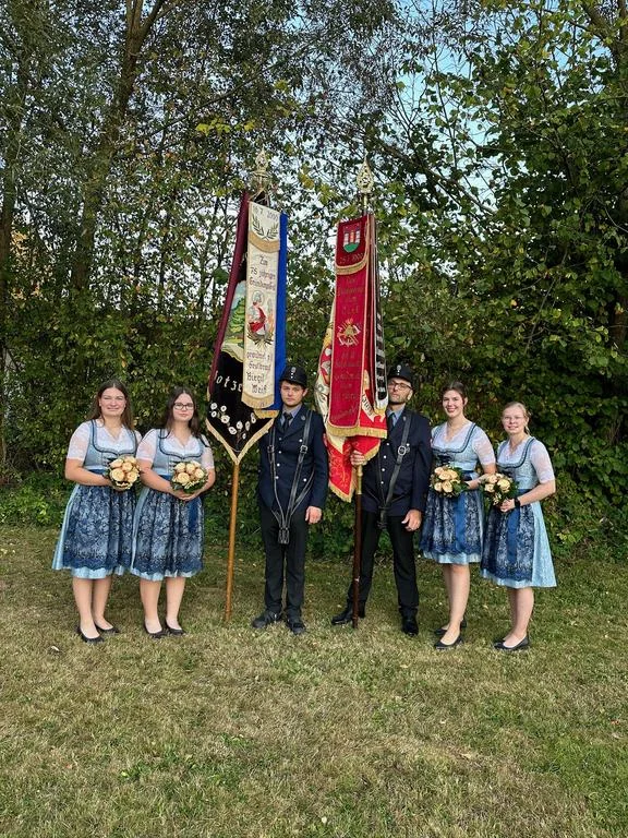 v.l.n.r Lena Gerl, Anna Gerl, Max Kolbeck, Tobias Schelz, Katharina Weiß, Lena Bscheid