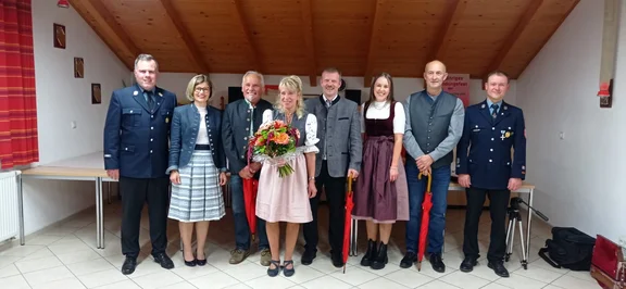 Festleiter Andreas Fassott, Birgit Kolbeck, Josef Schmid, Frieda Glasschröder, Reinhard Weiß, Eva-Maria Pfeffer, Günther Holhut, Franz Pfeffer